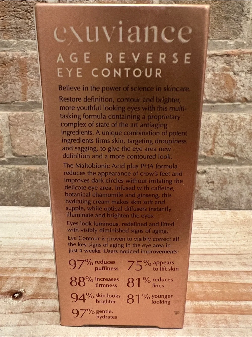 Exuviance Believe Age Reverse Eye Contour - New never opened